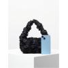 imageFloerns Womens Faux Fur Handbag Clutch Purse Fuzzy Winter Cute Plush Square BagBlack Plain