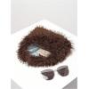 imageFloerns Womens Faux Fur Handbag Clutch Purse Fuzzy Winter Cute Plush Square BagCoffee Brown