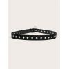 imageFloerns Womens PU Leather Belt Star Pattern Buckle Belt for Jeans DressBlack