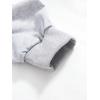 imageFloerns Boys 2 Pcs Solid Basic Drawstring Elastic Waist Jogger SweatpantsBlack and Grey