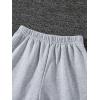 imageFloerns Girls 2 Pcs Elastic Waist Jogger Pants Active Running SweatpantsApricot