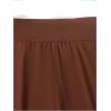 imageFloerns Girls 2 Pcs Flare Leg Pants Active High Waist Bell Bottom PantsBlack and Brown