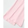 imageFloerns Girls 2 Pcs Flare Leg Pants Active High Waist Bell Bottom PantsBlue and Pink