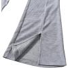 imageFloerns Girls 3 Pcs Flare Leg Split Hem Soft Solid Elastic Waist PantsApricot