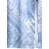 imageFloerns Mens 2 Piece Outfit Hawaiian Button Down Shirts and Shorts SetBlue Paisley