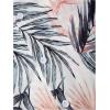 imageFloerns Mens 2 Piece Outfit Hawaiian Button Down Shirts and Shorts SetGrey Multi