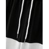 imageFloerns Mens 2 Piece Outfit Sleeveless Colorblock Tank Drawstring Waist Shorts SetGreen