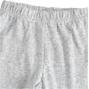 imageFloerns Toddler Girls 2 Pcs Elastic Waist Leggings Solid Bell Bottom Casual PantsBlack and Grey