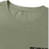 imageFloerns Mens Graphic Print T Shirt Drawstring Waist Shorts Set 2 Piece OutfitArmy Green