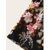 imageFloerns Womens 2 Piece Outfit Summer Plain Tube Crop Top with ShortsMulti Floral