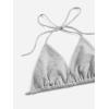 imageFloerns Womens Sweatsuits Bra and Sweatpants Set 2 Pieces Jogger TracksuitA Light Grey