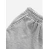 imageFloerns Womens Sweatsuits Bra and Sweatpants Set 2 Pieces Jogger TracksuitA Light Grey