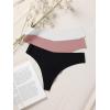 imageFloerns Womens 6 Piece No Show Bralette and Panty Underwear Lingerie SetPink White Black