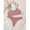 imageFloerns Womens 6 Piece No Show Bralette and Panty Underwear Lingerie SetPink White Black
