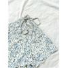 imageFloerns Womens Solid Wrap Front Linen Skirt Shorts Drawstring Knot Side Skort ShortsBeige Multi