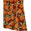 imageFloerns Womens Summer Drawstring Sweetheart Neck Puff Sleeve A Line Short DressAred Orange