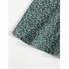 imageFloerns Womens Summer Drawstring Sweetheart Neck Puff Sleeve A Line Short DressDark Green