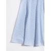imageFloerns Womens Summer Drawstring Sweetheart Neck Puff Sleeve A Line Short DressLight Blue