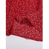 imageFloerns Womens Summer Tie Strap Ditsy Floral A Line Cami DressRose Red