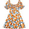 Orange/White/Blue