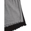 imageFloerns Womens Plus Size Solid Pajama Shorts 2 Pack Soft Lounge Sleep ShortsBlack Grey Solid