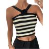 Black White Striped