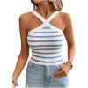 Blue and White
