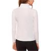 imageFloerns Girls Solid Turtle Neck Long Sleeve Rib Knit Shirt Tee TopWhite