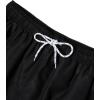 imageFloerns Mens Boho Swim Trunks Graphic Print Drawstring Waist Shorts Bathing SuitBlack Orange Tree
