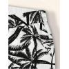 imageFloerns Mens Boho Swim Trunks Graphic Print Drawstring Waist Shorts Bathing SuitBlack Tropical