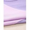 imageFloerns Womens Color Block Sleeveless Ribbed Knit Casual Crop Tank TopPurple