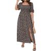 Black Ditsy Floral