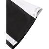 imageFloerns Mens 2 Piece Outfit Letter Print Tee Shirt Drawstring Waist Pants SetBlack and White