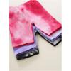imageFloerns BabyGirls 3 Pack Tie Dye Biker ShortsBlack Pink Purple