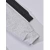 imageFloerns Boys 2 Pcs Elastic Waist Athletic Running Jogger SweatpantsBlack and Grey