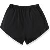 imageFloerns Girls Butterfly Graphic Print Elastic Waisted Casual Track ShortsBlack