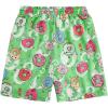 imageFloerns Boys Patchwork Drawstring Waist Printed Summer Boho Track ShortsGreen