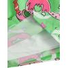 imageFloerns Boys Patchwork Drawstring Waist Printed Summer Boho Track ShortsGreen