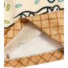 imageFloerns Boys Patchwork Drawstring Waist Printed Summer Boho Track ShortsPink Ice Cream