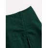 imageFloerns Womens Plus Size Asymmetrical Skorts High Waisted Skirts ShortsForest Green