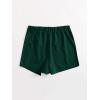 imageFloerns Womens Plus Size Asymmetrical Skorts High Waisted Skirts ShortsForest Green