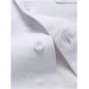 imageFloerns Mens Causal Ripped Button Front Dual Pocket Short Sleeve Denim Shirt Without TeeWhite