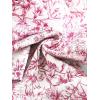 imageFloerns Womens Floral Print Sleeveless Halter Tie Back Layered Hem Cami Mini DressPink and White
