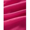 imageFloerns Womens Ruched Sleeveless Halter Neck Tie Back Hanky Hem Crop Cami TopPink Solid
