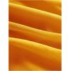 imageFloerns Womens Ruched Sleeveless Halter Neck Tie Back Hanky Hem Crop Cami TopYellow
