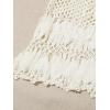 imageFloerns Womens Bathing Suit Tie Waist Crochet Beach Cover Up SkirtApricot Solid