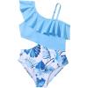 Blue and White