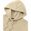 imageFloerns Mens Long Sleeve Lightweight Drawstring Letter Print Graphic Hoodies Sweatshirt TopsA Khaki