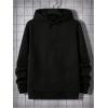 imageFloerns Mens Long Sleeve Lightweight Drawstring Letter Print Graphic Hoodies Sweatshirt TopsBlack Jade