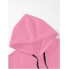 imageFloerns Mens Long Sleeve Lightweight Drawstring Letter Print Graphic Hoodies Sweatshirt TopsPink
